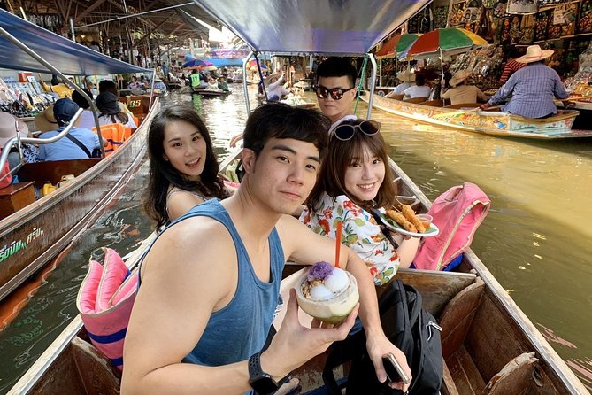 Train Market and Floating Market half day tour - Mae Klong Railway Market: The Real Show Starts With the Train