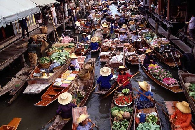 VIP Private Tour Damnoen Saduak+ Amphawa + Mae Klong Railway - Amphawa Floating Market, Long-Tail Boat, and Firefly Night Magic