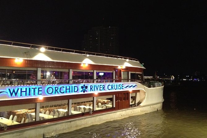 White Orchid Dinner Cruise at Bangkok with Pickup & Live Music - Dinner cruise timing: when you’ll eat, watch, and listen
