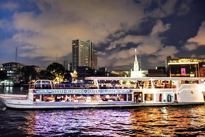White Orchid Sunset Dinner Cruise Calypso Ladyboy Cabaret Show - Key points before you go