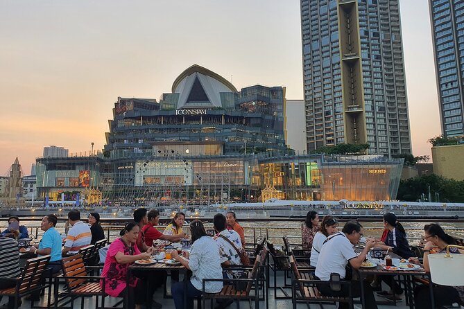 White Orchid Sunset Dinner Cruise Calypso Ladyboy Cabaret Show - Asiatique The Riverfront at 5:00 pm: where the night actually starts