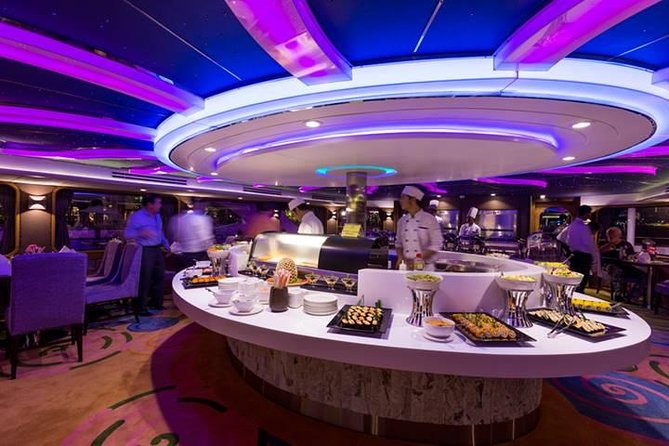 Wonderful Pearl Dinner Cruise - Dinner on board: buffet variety, plus the performance reality check